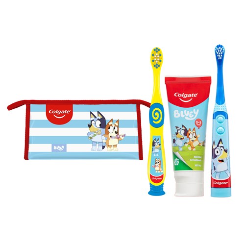 bluey colgate kit